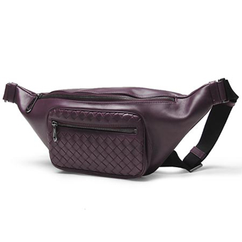 BOTTEGA VENETA ボッテガヴェネタ スーパーコピー レザーボディバッグ 222310 v4644 6160 ディープパープル イントレチャート